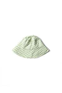 Stilen: Stilen Mint Plaid Bucket Hat
