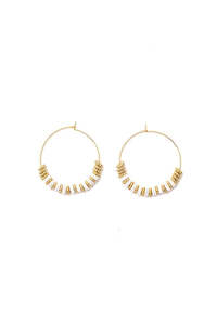 Stilen: Stilen Orla Gold White Hoops