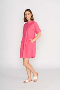Knewe Cocoon Dress - Raspberry