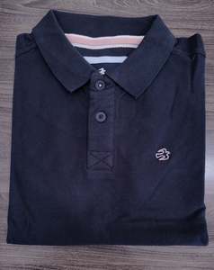 Brakeburn Navy Short Sleeve Polo Shirt