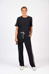Knewe Label: Knewe Universal Jumpsuit-Ink/Off White