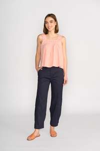 Knewe Label: Knewe Evolve Top - Coral Check