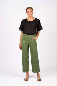 Knewe Label: Knewe Shade Pant-Olive