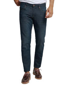 No Excess Tapered Fit Rinse Denim Jeans
