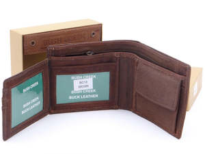 Mens Clothing Accessories: Second Nature Mens BC12 Leather Wallet