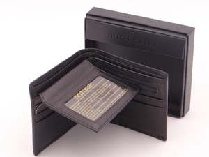 Second Nature Mens NV42 Leather Wallet