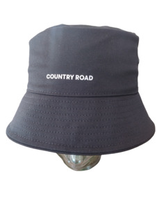 Country Road Branded Bucket Hat - Navy