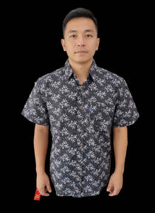 Portobello Road Ironcheater Black White Floral Short Sleeve Shirt