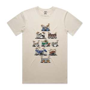 Isthatso: Isthatso Famous Drum Kits Short Sleeve T-Shirt