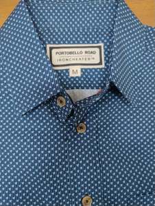 Portobello Road Dark Blue Long Sleeve Shirt