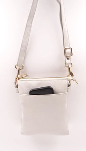 Second Nature Womens Small Crossbody Pearl