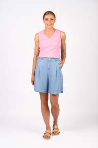 Knewe Naomi Short - Light Blue