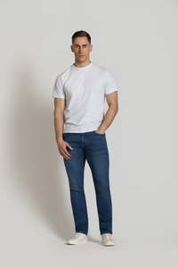 Cutler Steven Straight Leg Jean - Classic Blue