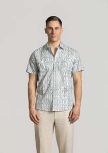 Cutler Brody Short Sleeve Shirt - Avocado