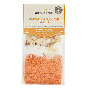 Ready Meals: Turmeric and Coconut Lentils