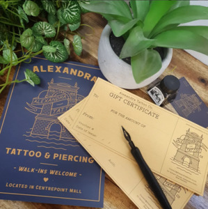 Products: Gift Certificate - Alexandra Tattoo Co