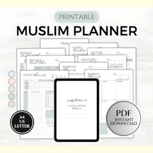 Frontpage: Islamic Planner or Journals