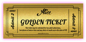Products: Alice Golden Ticket - Alice Cinemas