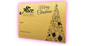 Products: Additional Gold/Xmas Envelopes - Alice Cinemas