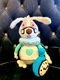 White rabbit Alice in Putterland