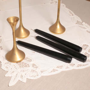 Venetian candle - Black