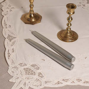 Candles: Venetian candle - Silver