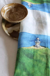 Linen Tea Towels: Cape Reinga/Te Rerenga Wairua