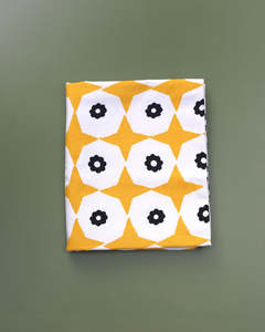 Custom Made Tablecloths: Star Poppy Hemp Tablecloth