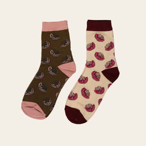 Gifts: Socks - Pohutukawa Set of 2