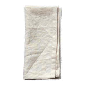 For The Table: European Linen Napkin — Cream