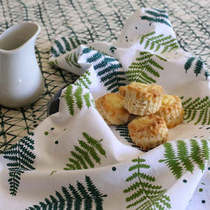 Ferns Tea Towel