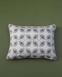Cushions: Pohutukawa Cushion | Olive