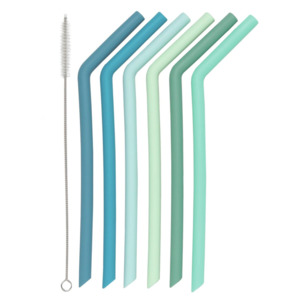 Now Designs Silicone Smoothie Straws