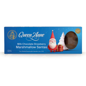 Queen Anne Milk Chocolate Marshmallow Santa's 200 grams