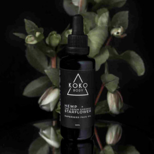 For The Ladies: Koko Body Hemp + Starflower Super Seed Face Oil