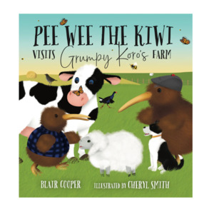Pee Wee the Kiwi - Visits Grumpy Koro's Farm