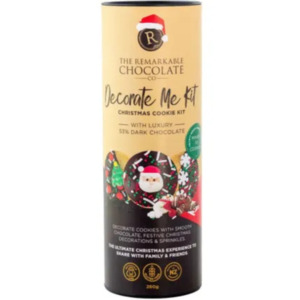 Sweets: Remarkable Chocolate Decorate Me Christmas Cookie (GF)