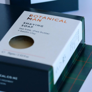Skincare: Botanical Man Shaving Soap