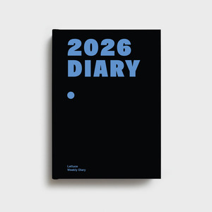 2026 Diaries: Lettuce Weekly Diary 2026 - Midnight