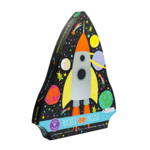 Books And Puzzles: Rocket Shaped Puzzle