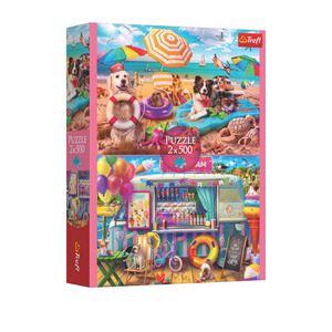 Trefl 2 x 500 piece Puzzles