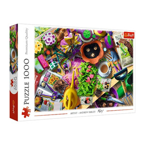 Trefl Tidying up the Garden 1000 piece Puzzle