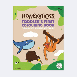 Honeysticks Toddlers First Colouring Book