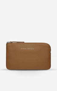 Medium Wallet: Status Anxiety - Smoke and Mirrors | Tan
