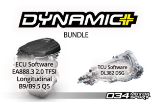 Q5 B9: 034Motorsport B9/B9.5 Audi Q5 EA888.3 2.0T Dynamic+ Performance ECU & DL382 DSG Transmission Tuning Bundle