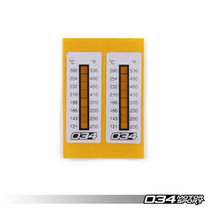 Q7 4l: 034Motorsport Temperature Indicating Caliper Stickers