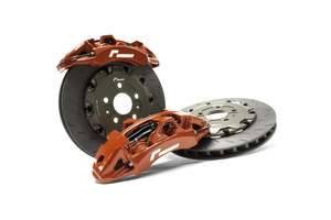 Tt 8s: RacingLine Stage 3 Big Brake Kit 355mm 6 Pot / MQB / RED