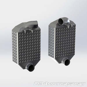 034Motorsport ÜbërFlöw Side Mount Intercooler Pair, 2.7T