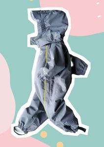 Top: Toddler Waterproof Coveralls - Rain Wear & Snowsuit