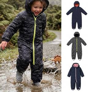 Clothing: Baby/Toddler Waterproof Mud Suit - Thermal Fleece-Lined【0-2y】